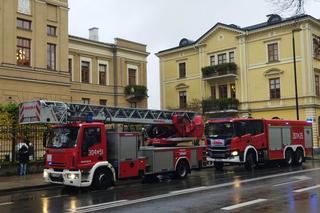 Alarm pożarowy w Sądzie Rejonowym w Lublinie