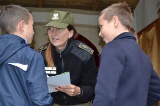 Funkcjonariuszki podlaskiego oddziału Straży Granicznej