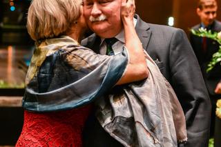 Lech Wałęsa z żoną Danutą Wałęsą