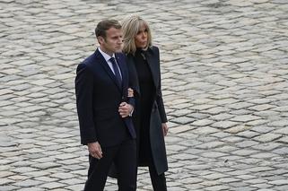 Emmanuel Macron i jego żona o krok od wpadki! Wyglądali jak turyści