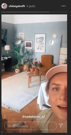 Iga Krefft (Ula z M jak miłość) na Instagramie pokazała mieszkanie