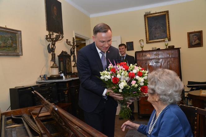 108-latka zagrała dla prezydenta