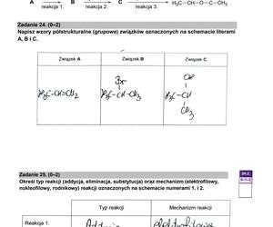 Matura 2024 chemia rozszerzona - arkusze CKE i sugerowane odpowiedzi - formuła 2015