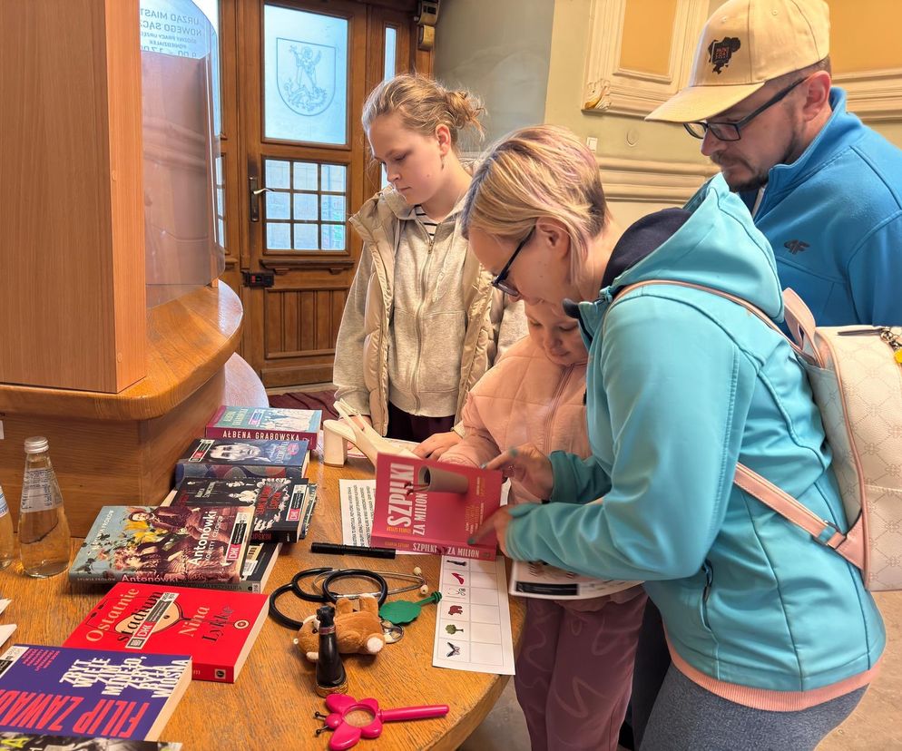 Gra terenowa „BIBLIOTEKA I PRZYJACIELE: WSPÓLNA MISJA. Kampania zrealizowana w ramach Tygodnia Bibliotek, którego organizatorem jest Stowarzyszenie Bibliotekarzy Polskich