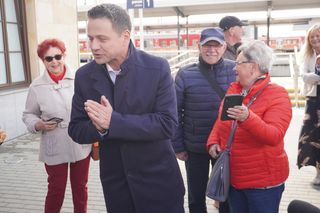 Rafał Trzaskowski w Skarżysku-Kamiennej. 19 maja 2025