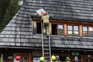 Pożar w Tatrach! Płonie słynne drewniane schronisko