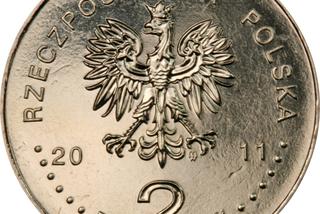 moneta 2-złotowa na rocznicę katastrofy pod Smoleńskiem