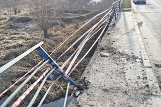 Wypadek w Młyńcu Drugim pod Toruniem