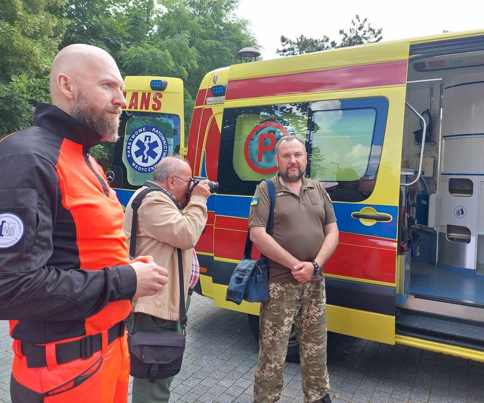 Karetka pojedzie z Bydgoszczy prosto do Charkowa. Na pomoc Ukraińskim żołnierzom rannym na froncie