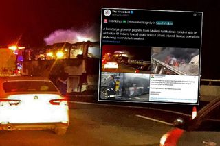 Pożar autokaru z pielgrzymami! 42 osoby spłonęły, jedna przeżyła