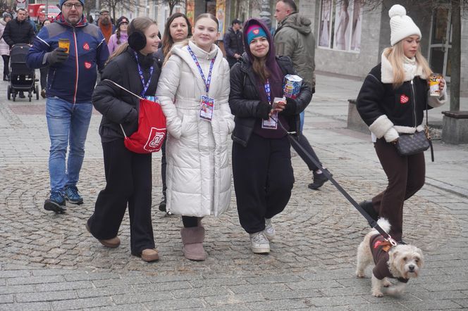 33. Finał WOŚP w Kielcach. Ulica Sienkiewicza