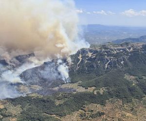 Pożary w Hiszpanii.