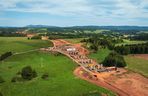 Autostrada D11 w Czechach - zdjęcia z budowy - sierpień 2025