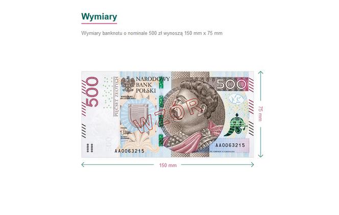 Banknot 500 złotych. Jak poznać czy jest prawdziwy?