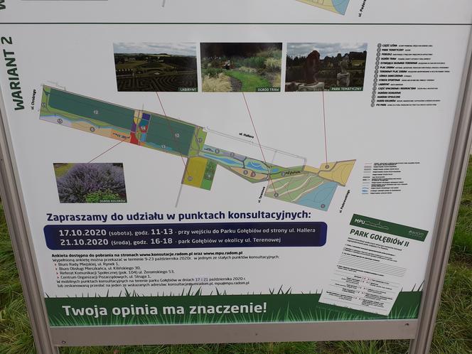 Proponowany drugi wariant opracowany przez Miejską Pracownię Urbanistyczną