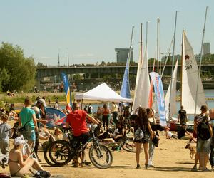 Plaża Rusałka w Warszawie