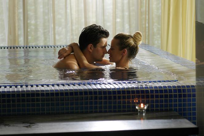 Pierwsza miłość po wakacjach 2018. Sabina (Urszula Dębska), Paweł (Michał Malinowski)