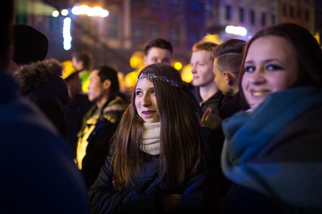 Sylwester na wrocławskim rynku