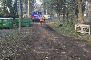 Dramat podczas prac wyburzeniowych w Warszawie. Mężczyzna uwięziony pod gruzami