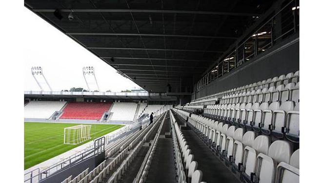 Stadion Cracovii po modernizacji