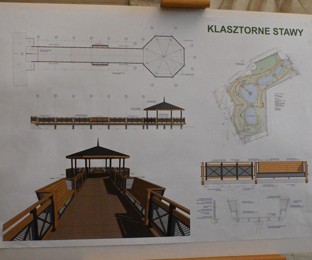Klasztorne Stawy w Słupsku projekt