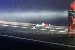 Śmiertelne potrącenie pieszego na DK92 w miejscowości Wójtówka