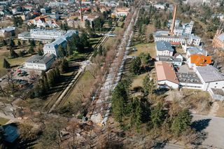 Remont deptaka sław w Ciechocinku kończy się w maju