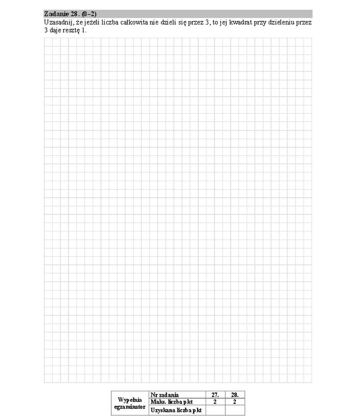 matura próbna 2014 CKE matematyka 10