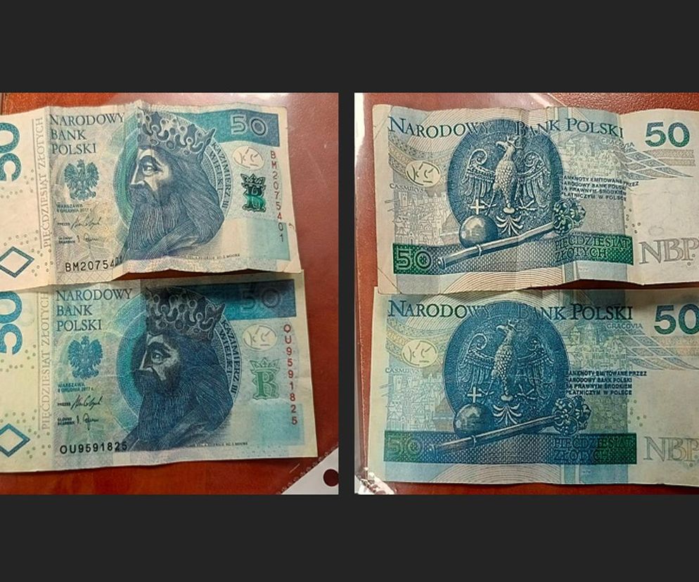 Fałszywe banknoty w obiegu