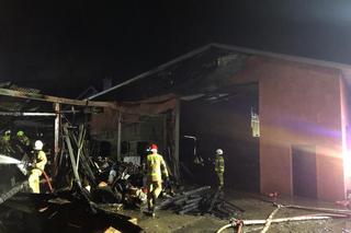 Pożar budynku gospodarczego w gminie Nowa Słupia