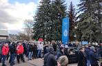 Strajk pod Browarem Leżajsk. Mieszkańcy walczą o zakład
