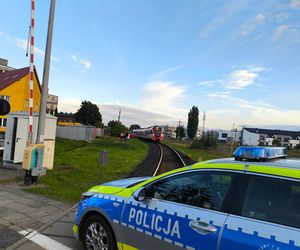 Wągrowiec. Śmiertelny wypadek na przejeździe kolejowym