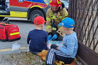 Świętokrzyskie: Tak strażacy zaopiekowali się dziećmi, uczestnikami wypadku w naszym regionie 