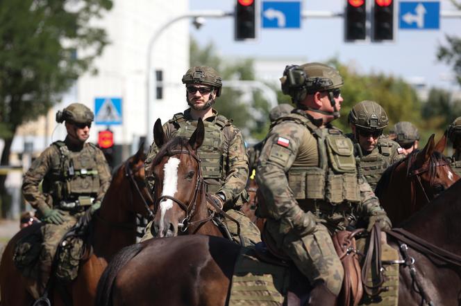 Defilada wojskowa w Katowicach i piknik. Wojewódzkie Obchody Święta Wojska Polskiego 2024