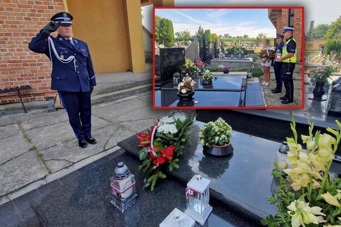 Rocznica śmiertelnego wypadku policjanta z Pabianic. Jakub Opieczyński zginął na służbie [ZDJĘCIA]