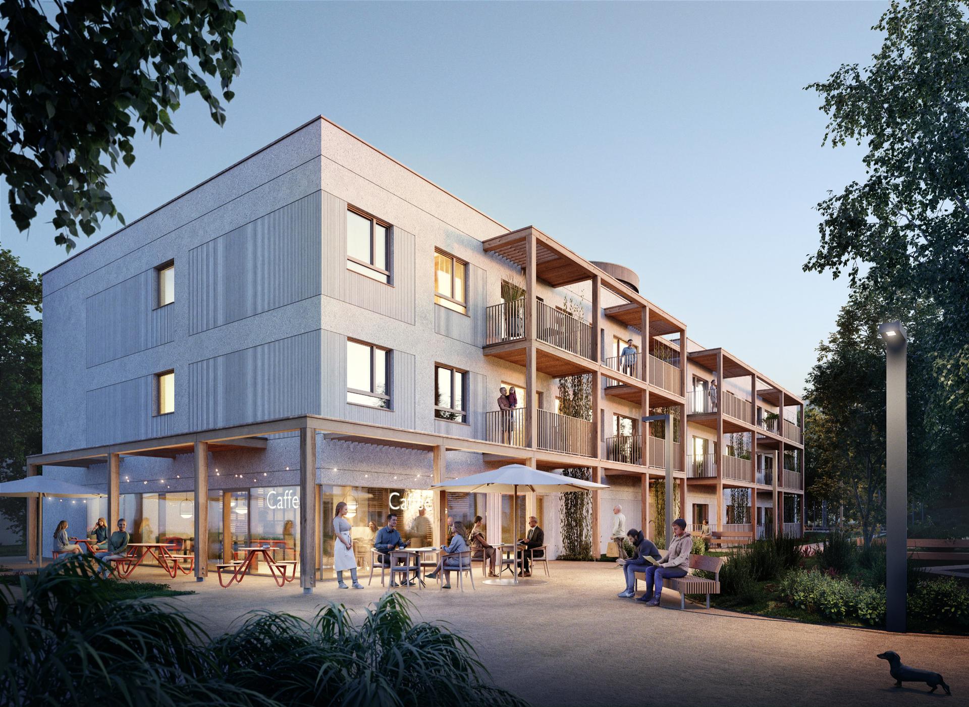 Budynek wielorodzinny o obniżonej energochłonności