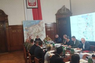 Sztab kryzysowy w Szczecinie