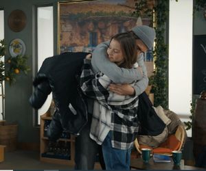 Barwy szczęścia, odcinek 3173. Romeo (Jacek Tyszkiewicz), Ewa (Gabriela Ziembicka)