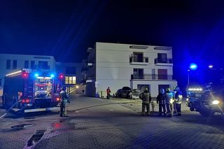 Duże straty po pożarze auta w Święciechowie. Prawdopodobnie ktoś je podpalił