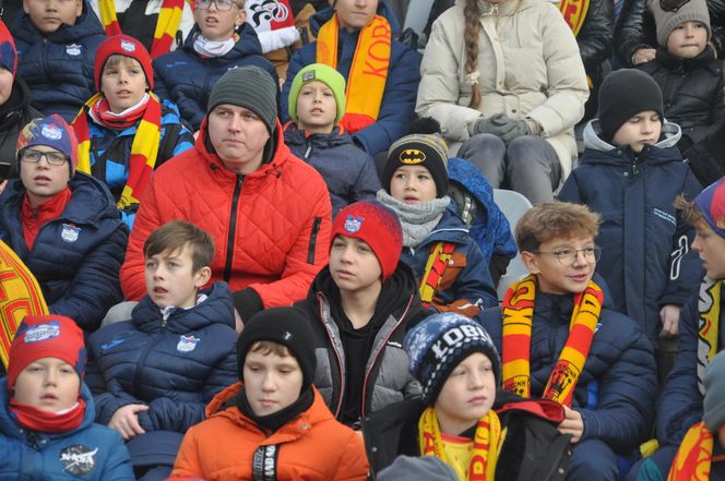 Kibice na meczu Korona Kielce - Górnik Zabrze. 1.12.2024