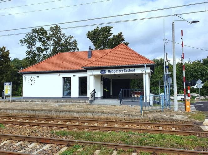 Dworzec Bydgoszcz Zachód oficjalnie otwarty dla podróżnych [ZDJĘCIA]