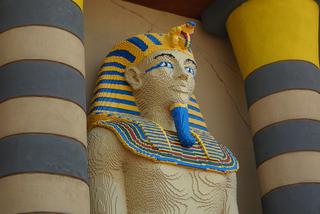 Faraon z klocków Lego