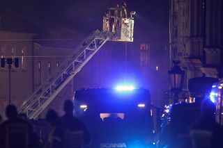 Zawalona kamienica w Cieszynie