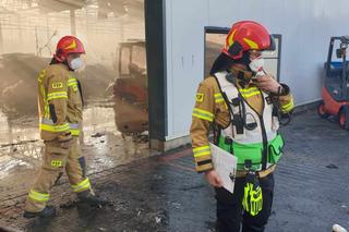 Ogromny pożar pod Kaliszem