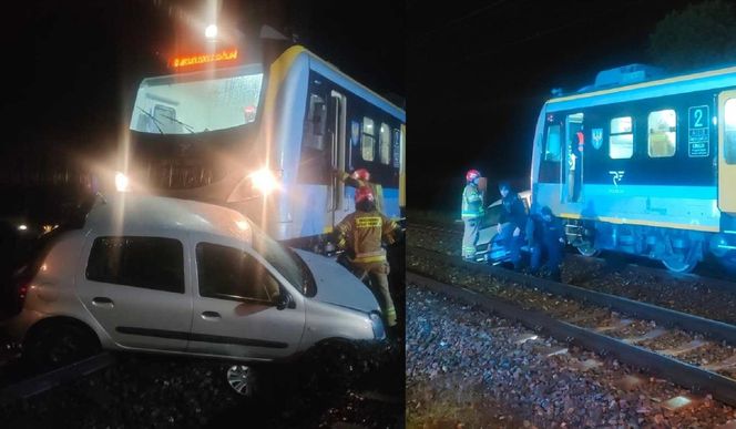 66-latka pomyliła tory z drogą i wjechała pod pociąg. Pasażer spał, gdy doszło do tragedii