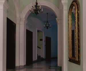 Wnętrze Zdroju Wojciech. Lądek-Zdrój na Dolnym Śląsku