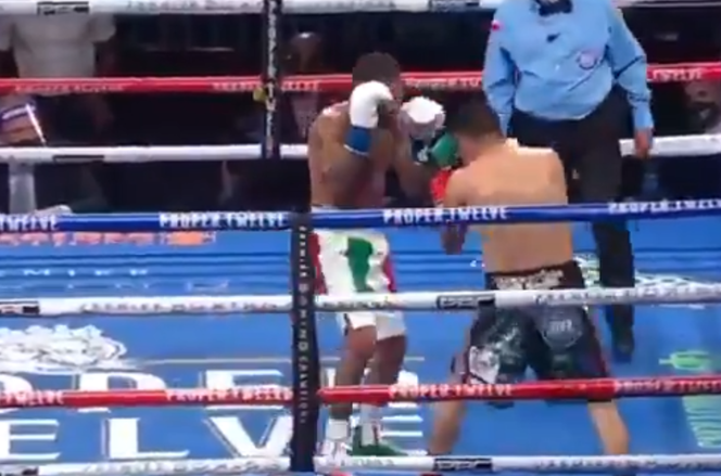 Brutalny nokaut w walce Gervonta Davis - Leo Santa Cruz