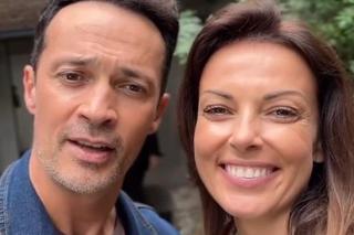 Barwy szczęścia nowy sezon na planie. Kasia (Katarzyna Glinka), Mariusz (Rafał Cieszyński)