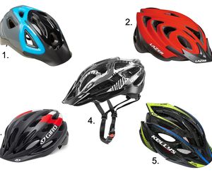 Akcesoria rowerowe dla mężczyzn: kaski rowerowe