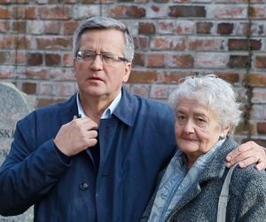 Grób matki Bronisława Komorowskiego